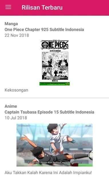 Animemous: Anime-Manga Subtitle Indonesia screenshot 1