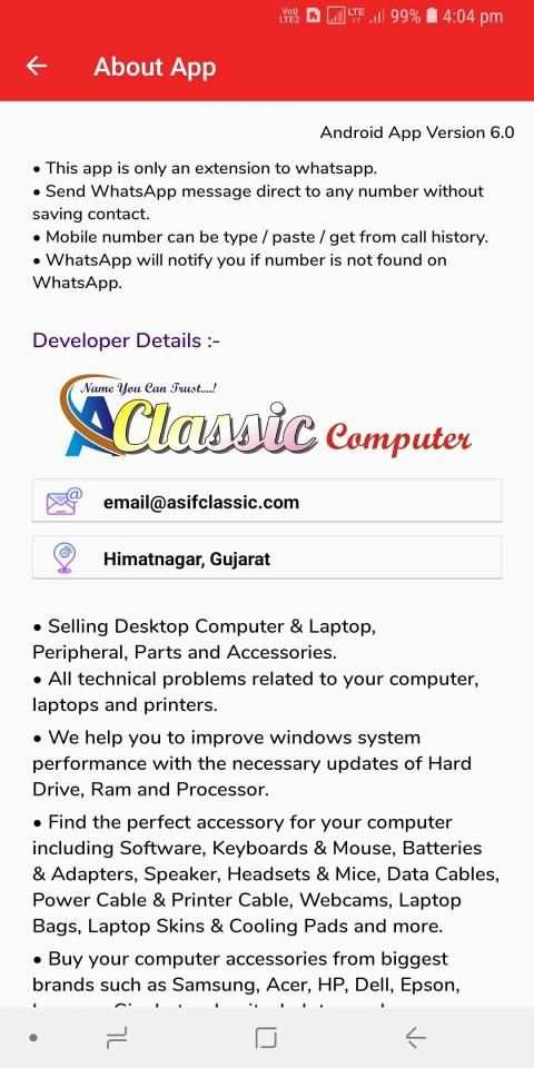 Messaging App - One click chat and Download Status स्क्रीनशॉट 1