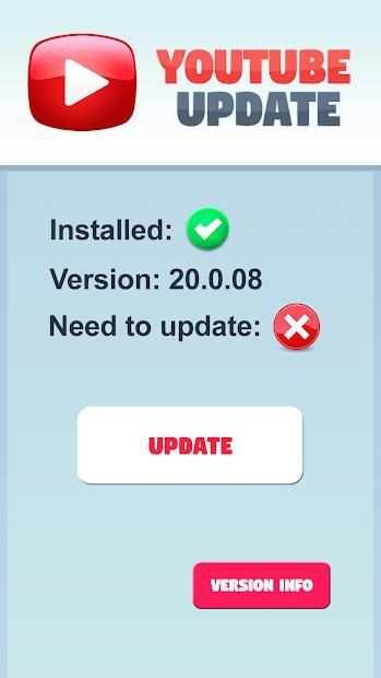 Update ỲouTubȇ ⏩ ỲT Updater screenshot 1