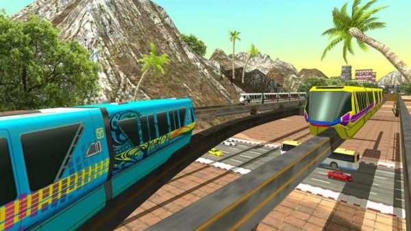 Monorail Simulator 3D स्क्रीनशॉट 1