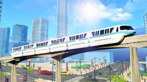 Monorail Simulator 3D screenshot 8