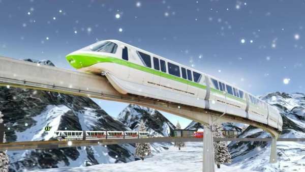 Monorail Simulator 3D स्क्रीनशॉट 4