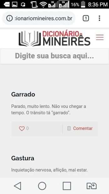 Dicionário Mineirês screenshot 1