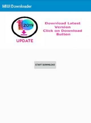 MIUI Downloader Updater screenshot 1