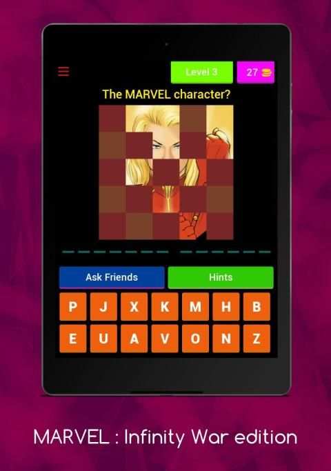 MARVEL : Infinity War edition screenshot 4