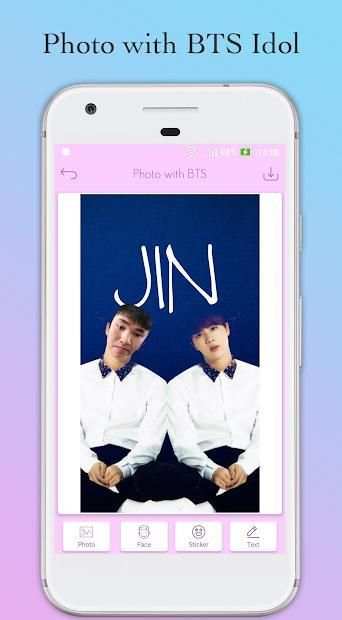 Photo with BTS Idol - Face Switch BTS screenshot 2