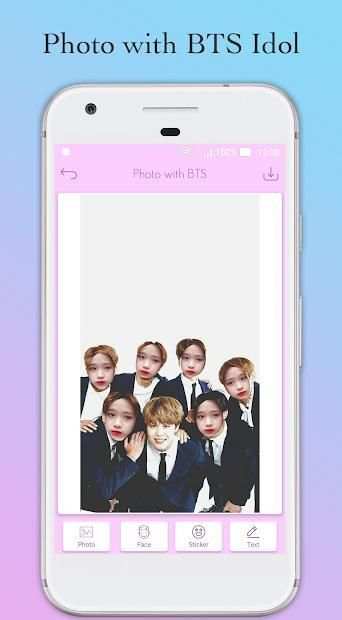 Photo with BTS Idol - Face Switch BTS screenshot 1