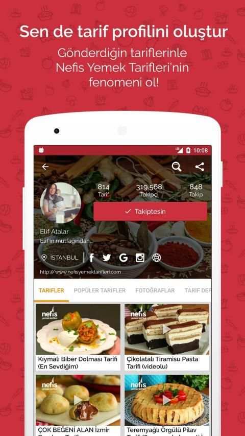 Nefis Yemek Tarifleri screenshot 4
