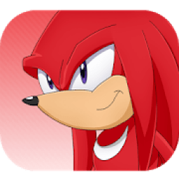 ikon Knuckles Adventurer Sonic run