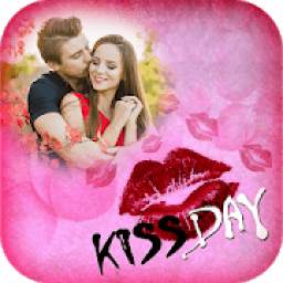 Kiss Day Photo Frames