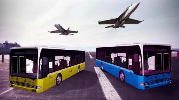 Heavy Coach Bus Simulator 2019:City Airport Driver screenshot 1