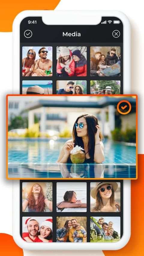 Pic video maker: add music & photos स्क्रीनशॉट 5