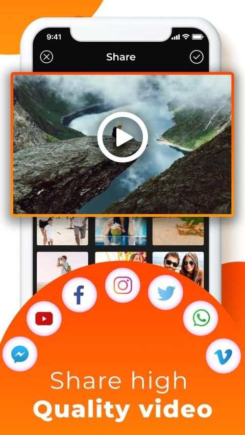 Pic video maker: add music & photos स्क्रीनशॉट 4