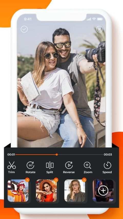 Pic video maker: add music & photos screenshot 6