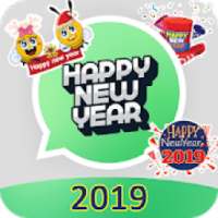 New Year 2019 Stickers for WhatsApp