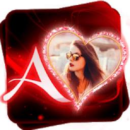 Lighting Love Text Photo Frame 1.0