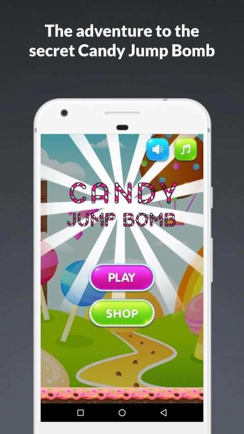 Candy Jump Bomb screenshot 5