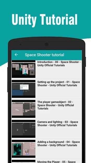 Unity Tutorial स्क्रीनशॉट 3