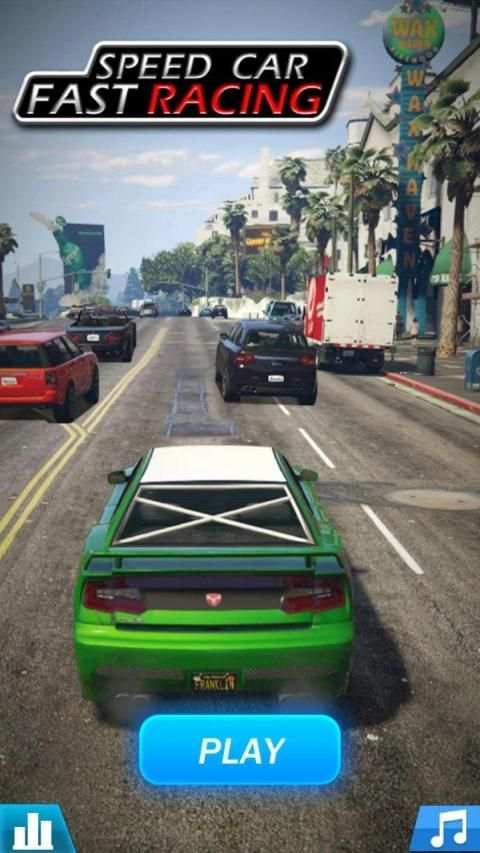 Crazy Road Racing screenshot 1