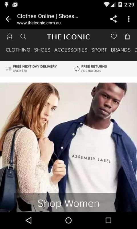 Online shopping apps Australia screenshot 1