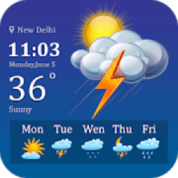 ikon Daily Live Weather Forecast Report App