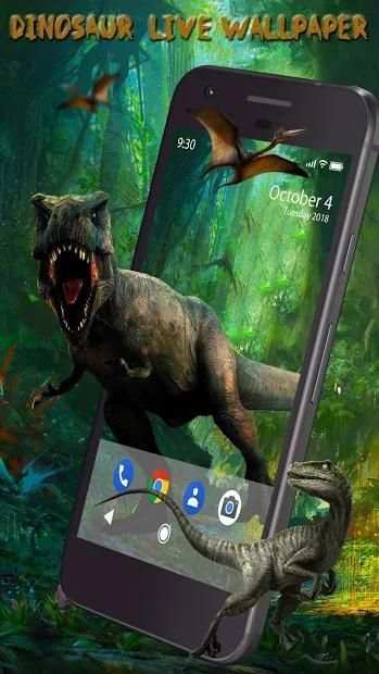 Dinosaur APUS Live Wallpaper screenshot 3