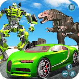 Dinosaur Robot Transform: Car Robot Transport Sim