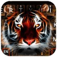 Neon Tiger Keyboard Theme