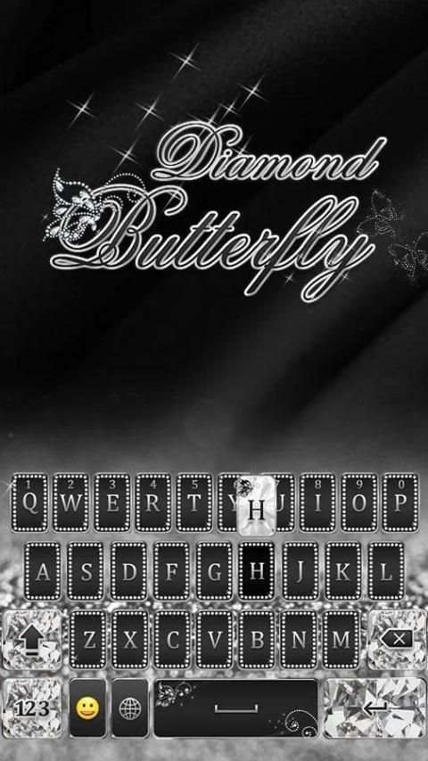 Silver Shining Keyboard Theme screenshot 5