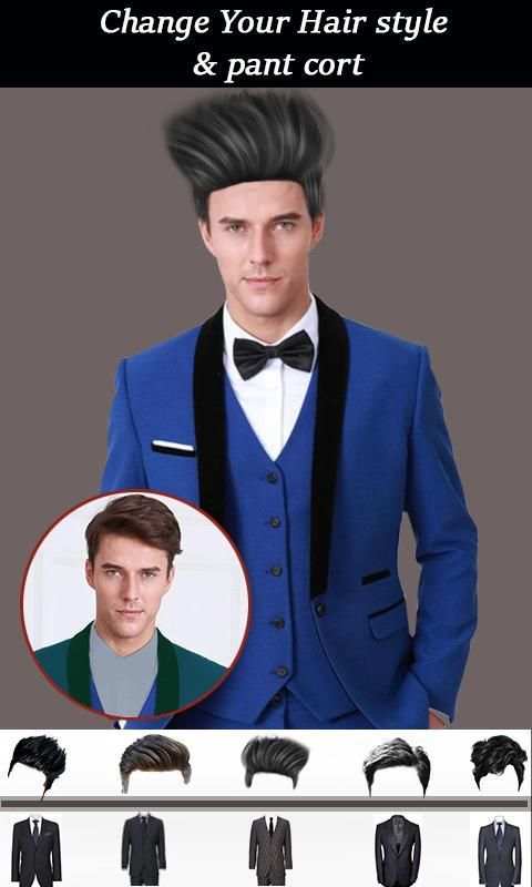 Boy Photo Editor – Man Hair Styles, Fashion Suits screenshot 3
