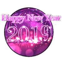 Happy New Year 2019 theme on 9Apps