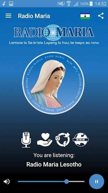 Radio Maria Lesotho स्क्रीनशॉट 1