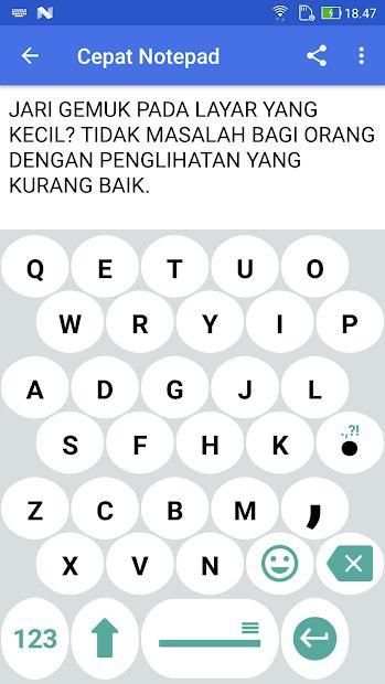 Keyboard Bahasa Indonesia 2 تصوير الشاشة