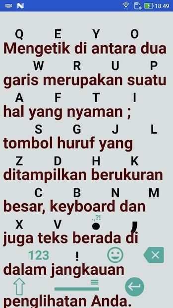 Keyboard Bahasa Indonesia 1 تصوير الشاشة
