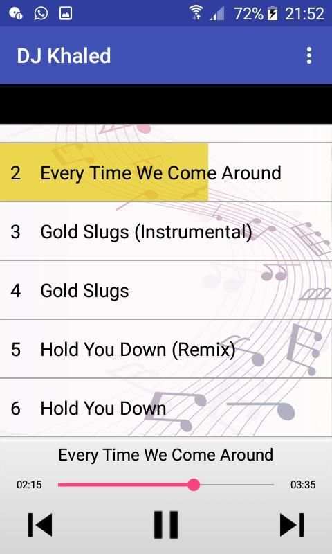 DJ Khaled song screenshot 3