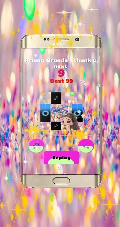 Ariana Grande Piano Tiles screenshot 1