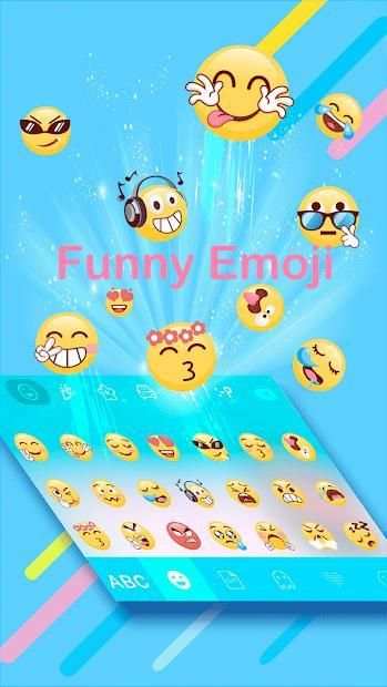 Funny Emoji Keyboard screenshot 1