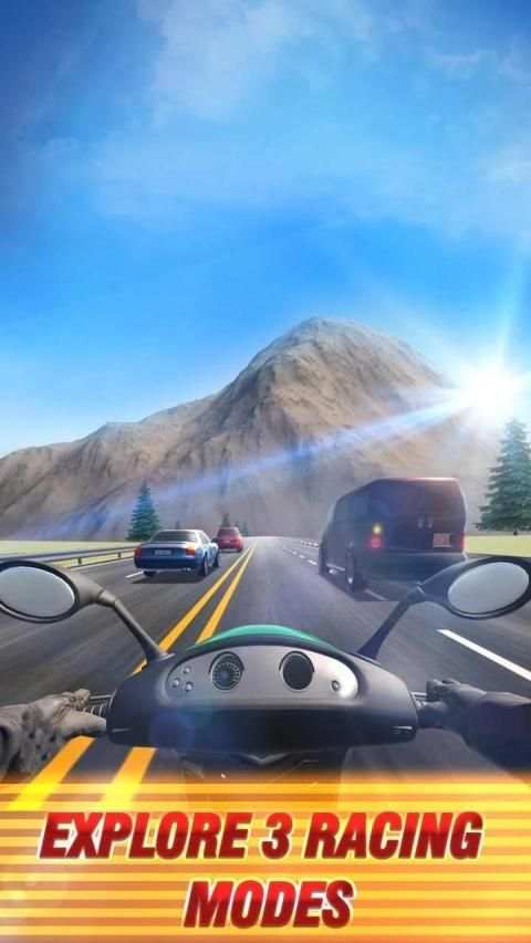 Bike Moto Traffic Racer screenshot 6