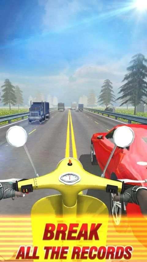 Bike Moto Traffic Racer screenshot 4