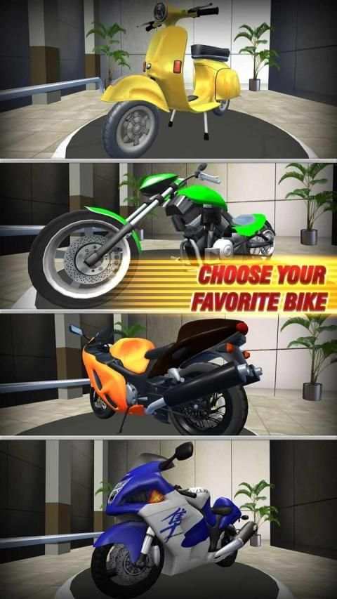 Bike Moto Traffic Racer screenshot 3