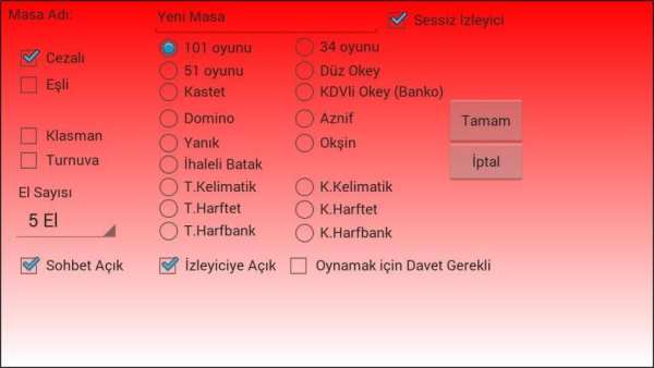 101 Okey Domino hakkarim.net screenshot 7