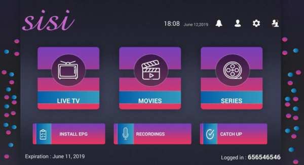 Sisi IPTV Player स्क्रीनशॉट 5