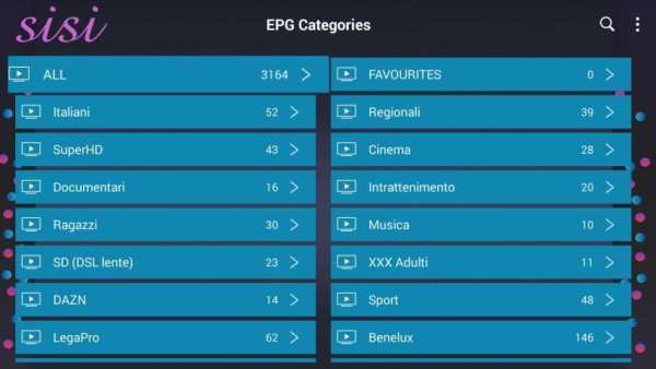 Sisi IPTV Player स्क्रीनशॉट 2