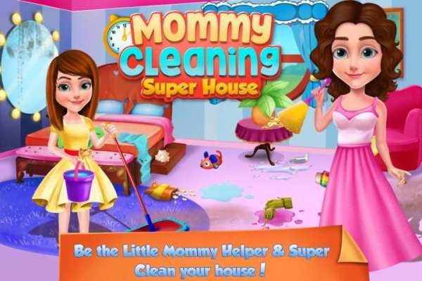 Mommy Cleaning Super House screenshot 2