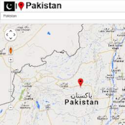 Pakistan map