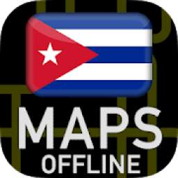 * Offline Map Navigation: GPS Maps of Cuba