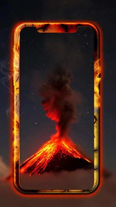 Volcanic APUS Live Wallpaper screenshot 6