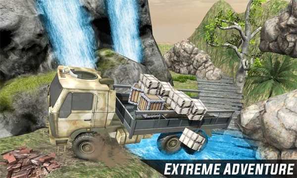 Off-Road Trucker Crazy Road स्क्रीनशॉट 2