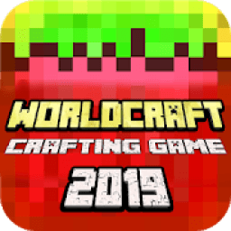 WorldCraft Crafting Game: Building &amp; Exploration आइकन
