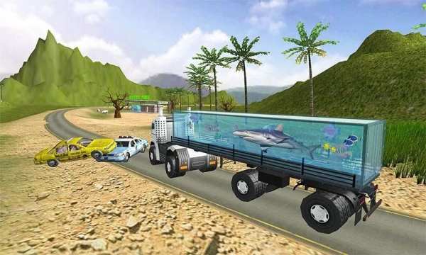 Big Rig Truck Shark Transporter screenshot 1